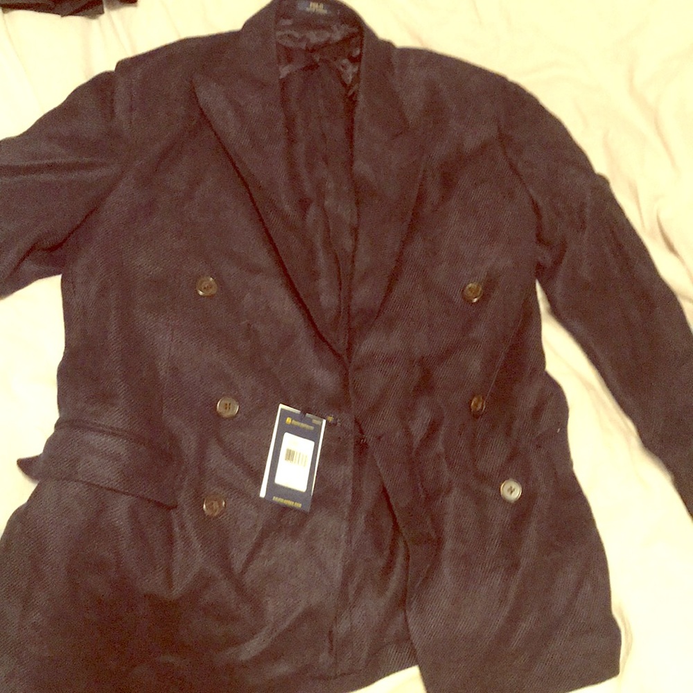 Men’s Ralph Lauren Linen Double-Breasted Blazer